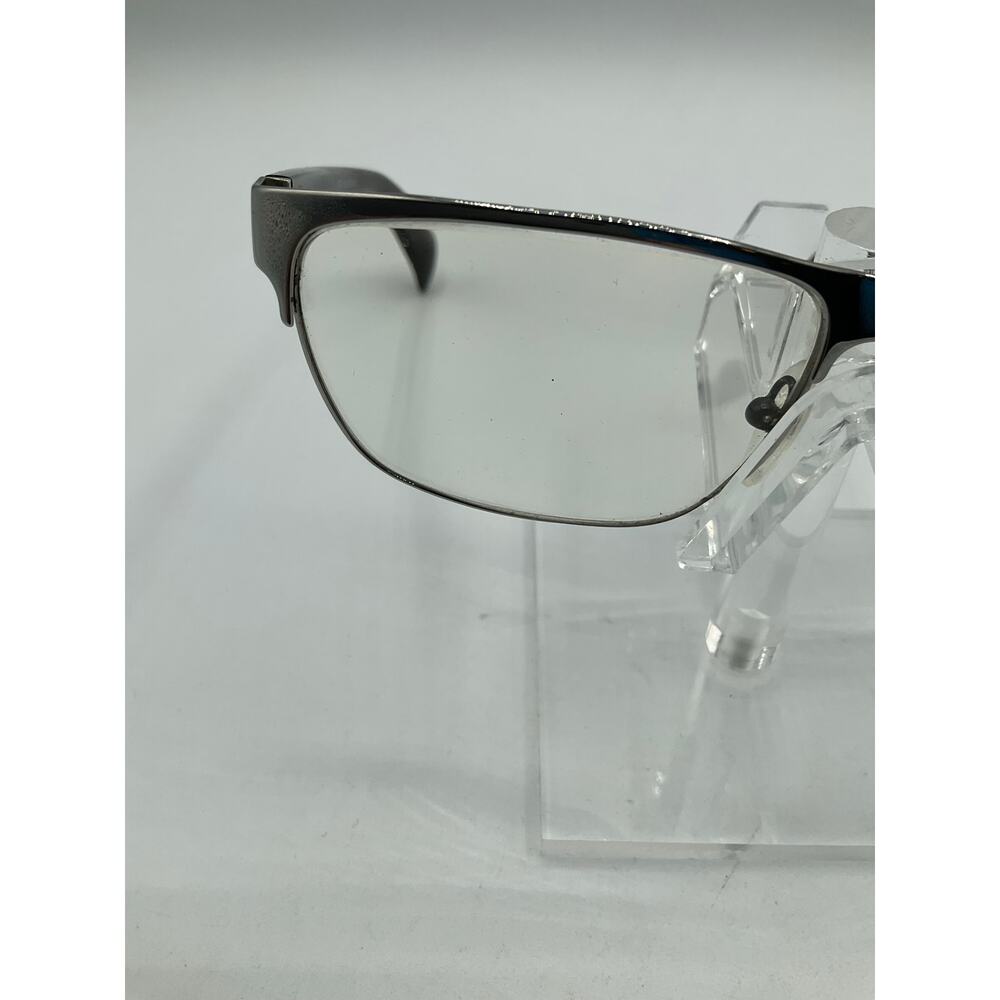 Prada Glasses, FRAMES ONLY-Black/Silver - image 6